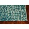 Homeroots 47 x 31 in. Teal Polypropylene Rug 375198 - alternate 1